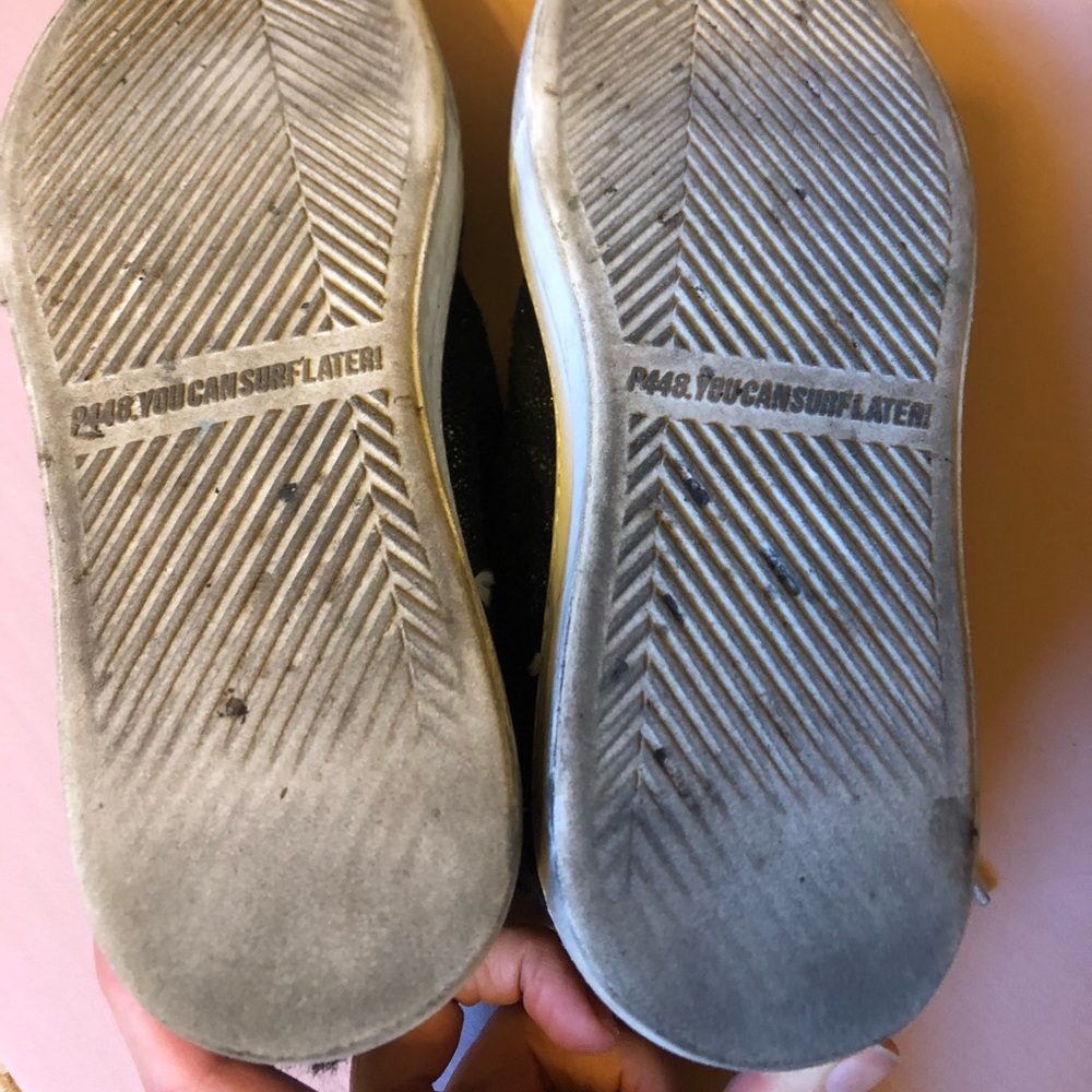 p448 Clara Faux Fur Lined platform slide sneakers - Picture 3 of 12